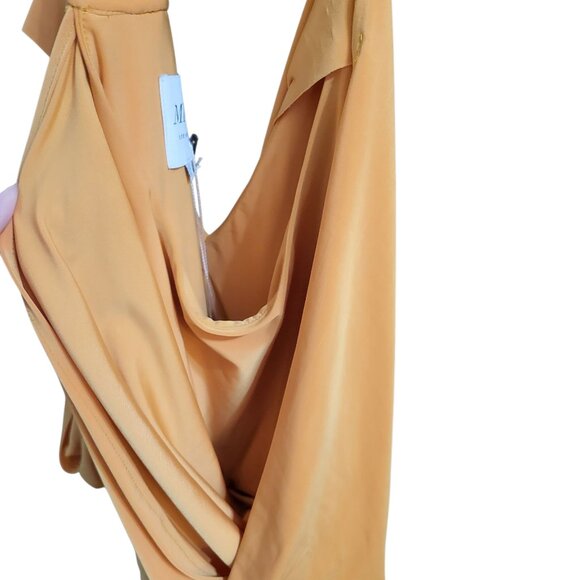 MISA Los Angeles Women's Marigold Domino Mini Dress Size XS NWT Yellow - Picture 6 of 12